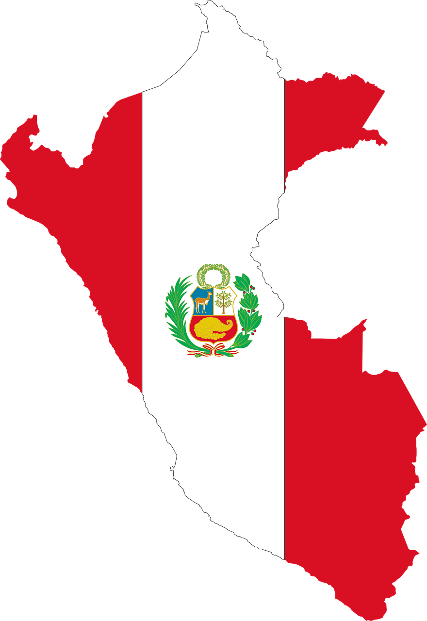Peru landkaart