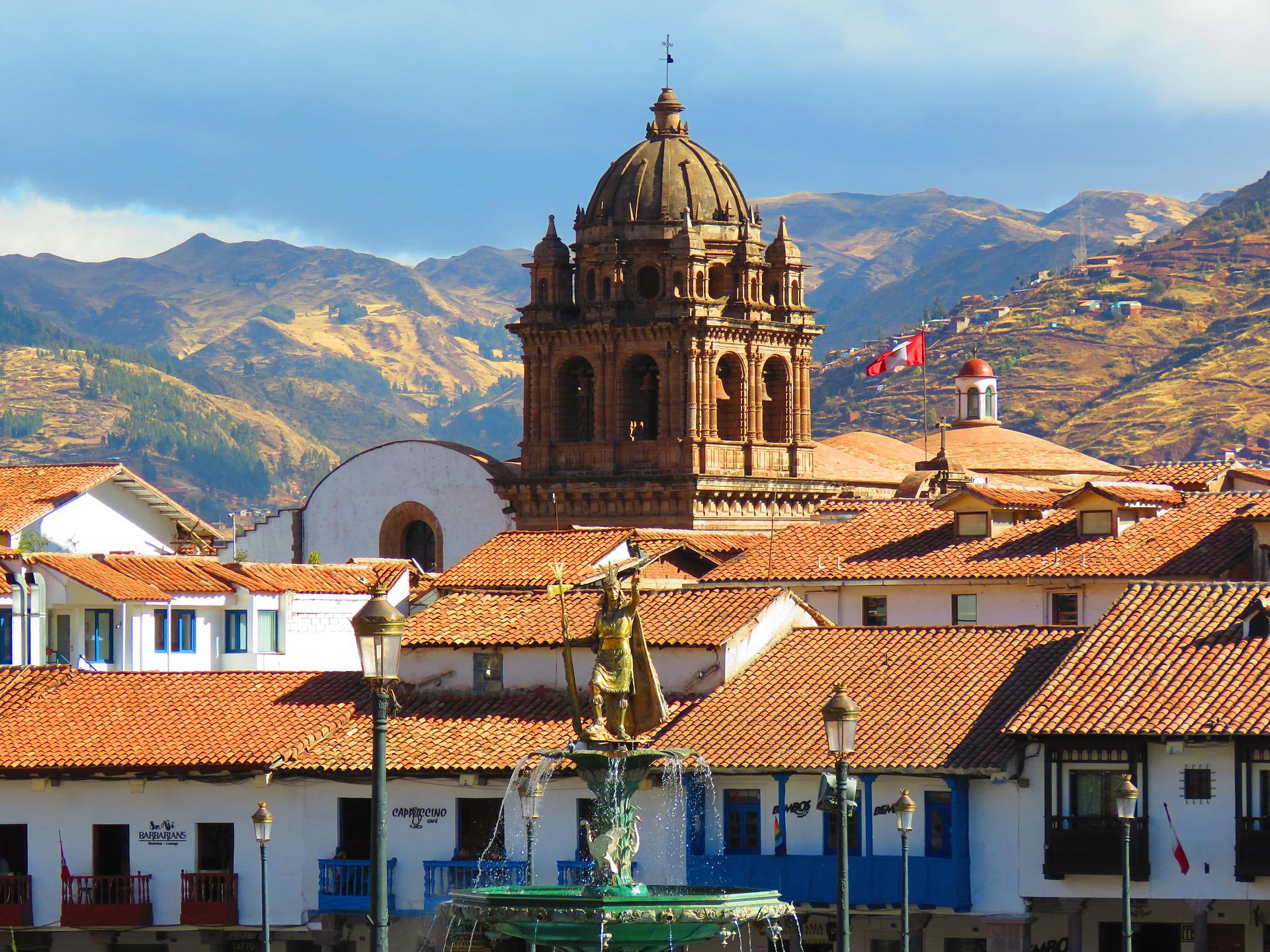 Cusco inca stad