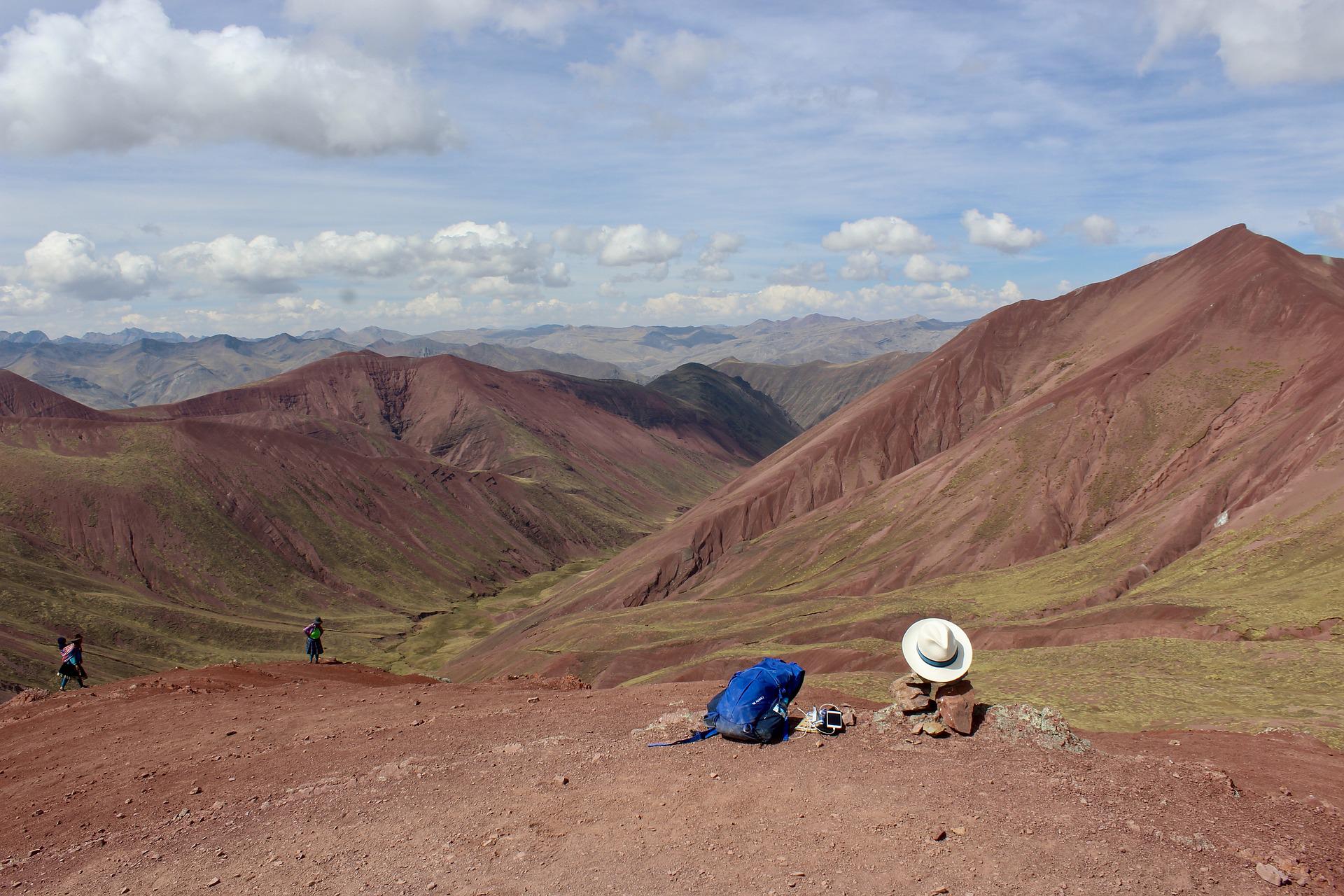 Andesgebergte Rainbow mountain